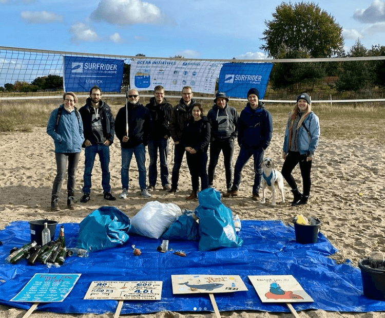 Surfrider Lübeck Chapter während einer Ocean Initiative